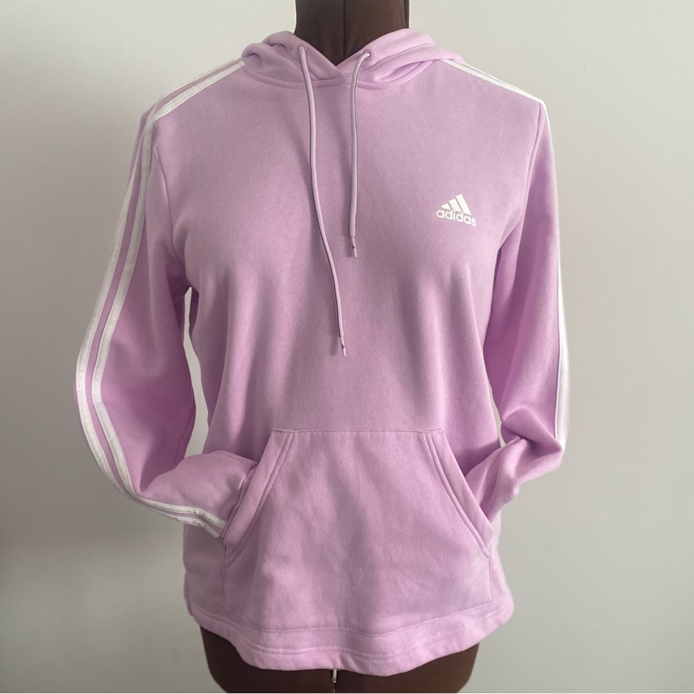 💜ADIDAS 💜Pullover Hoodie in medium. Beautiful lilac colour.Like new condition.